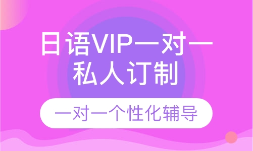 日语VIP一对一私人订制