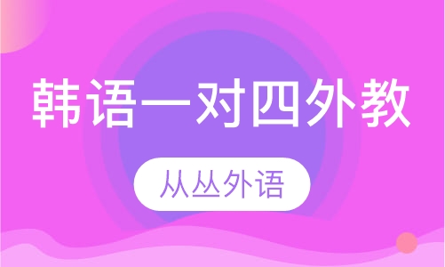 韩语一对四（外教）