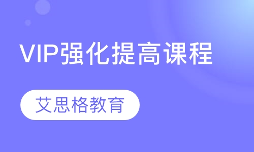 VIP强化提高课程