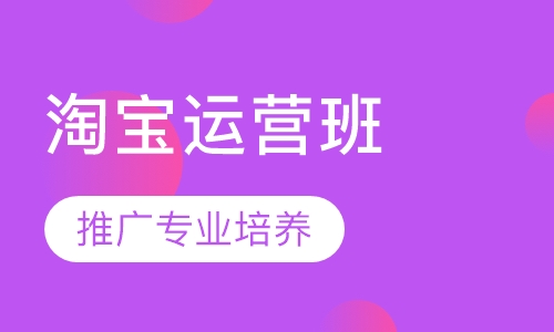 淘宝运营推广专才班