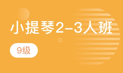 小提琴2-3人班 9级