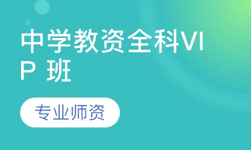 中学教资全科VIP 班
