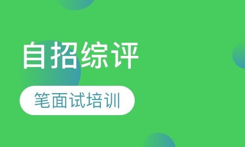 自招综评笔面试培训