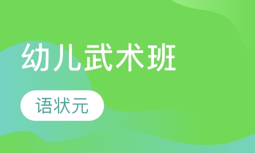 幼儿武术班