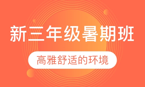 新三年级暑期班