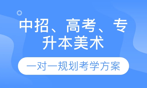 美术考学规划班