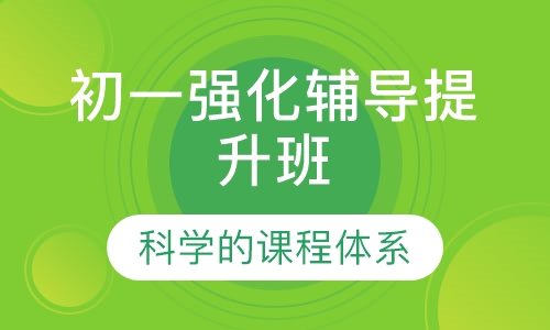 初一强化辅导提升班