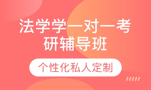 直播课法学学一对一考研辅导班