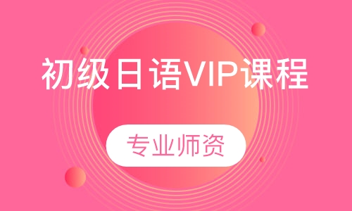 初级日语VIP课程