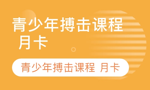 青少年搏击课程 月卡