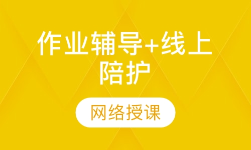 直播课作业辅导+线上陪护