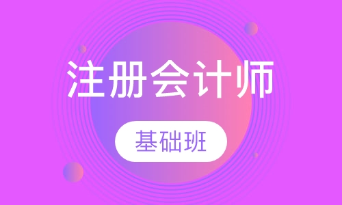 注册会计师基础班