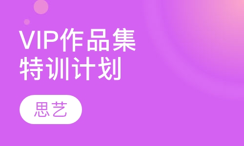 VIP作品集特训计划