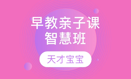 早教亲子课程智慧班
