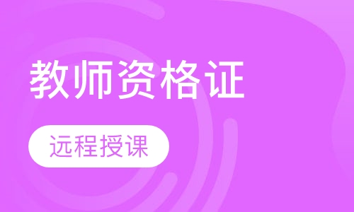 教师资格证专业突破班网络班