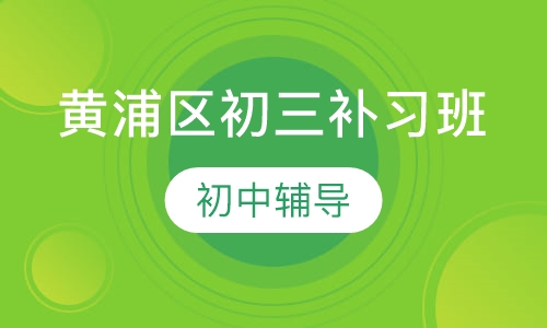 黄浦区初三补习班