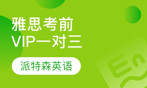 雅思考前点题VIP一对三