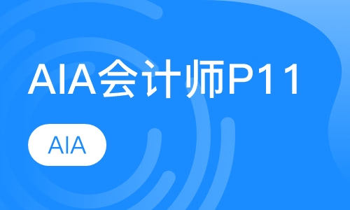 AIA会计师培训P11