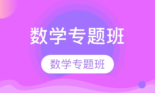 高一数学专题班