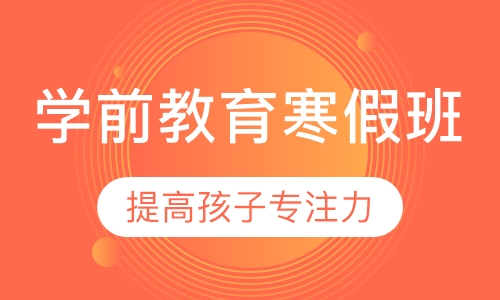 学前教育寒假班