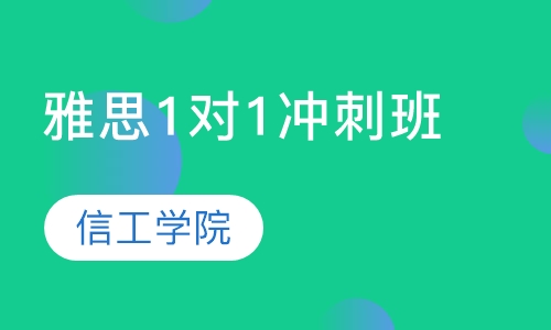 雅思1 1冲刺班
