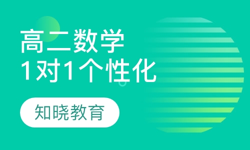 高中二年级数学 1对1个性化辅导