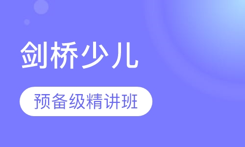 剑桥少儿预备级精讲班