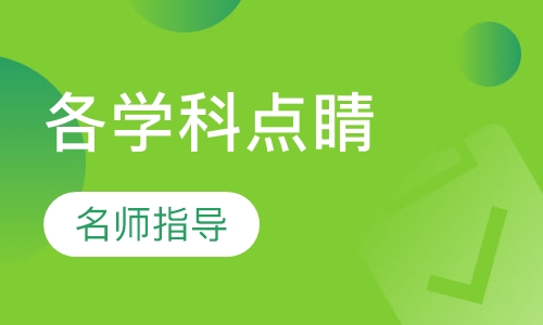 各学科名师点睛班