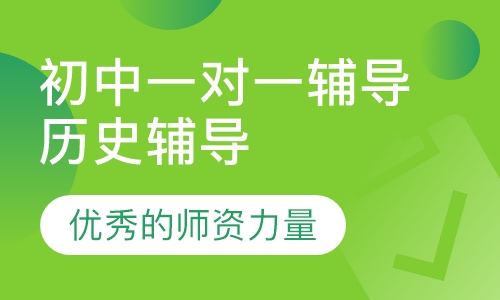 初中一对一辅导历史辅导
