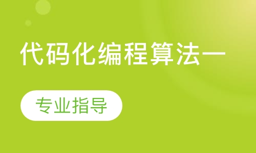 代码化编程算法一