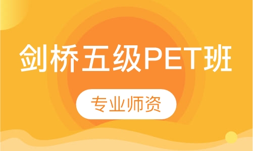剑桥五级PET班