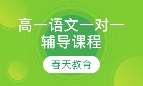 高一语文一对一辅导课程