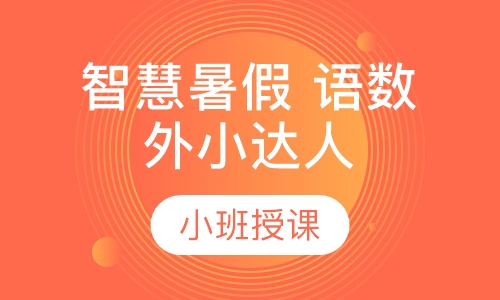 智慧暑假 语数外小达人课程