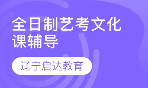 全日制艺考文化课辅导