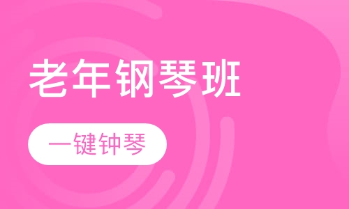 老年钢琴班