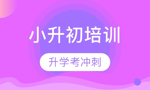 小升初升学考冲刺