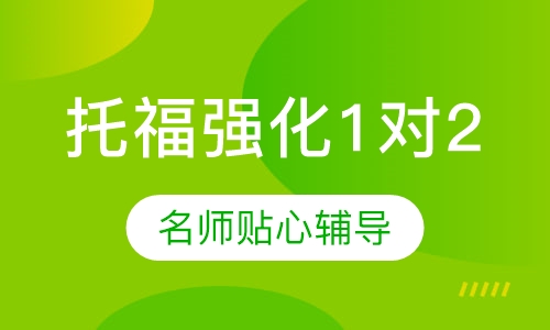 托福强化1对2人班