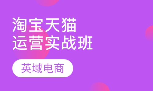 淘宝天猫运营实战班