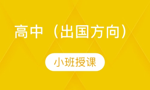 高中（出国方向）