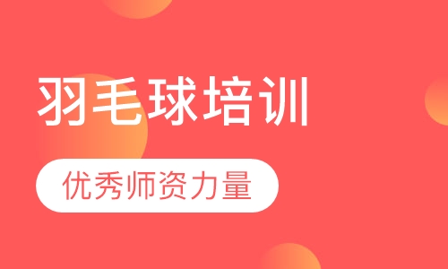 羽毛球培训