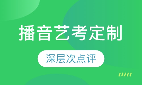 播音艺考定制班