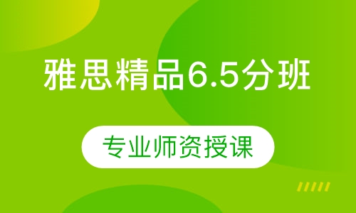 雅思精品6.5分班