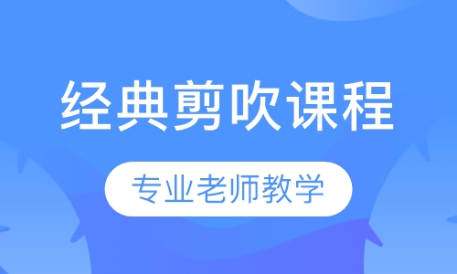 发型师经典剪吹课程【4周】