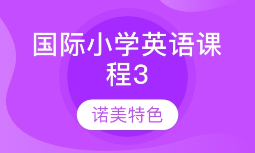国际小学英语课程3