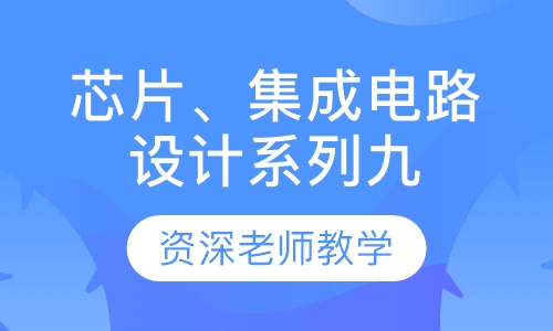 芯片、集成电路设计系列九