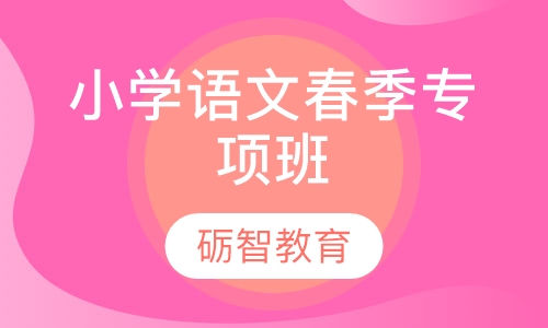 小学语文春季专项班