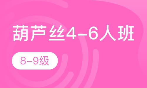 葫芦丝4-6人班 8-9级