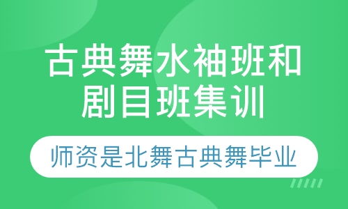 中国古典舞水袖班剧目班十一集训