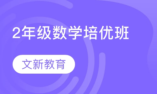 2年级数学培优班