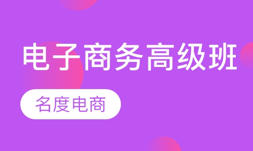 电子商务高级班